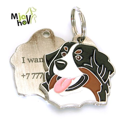 pet-tag-engraved-bernese-mountain-dog.jpg pet ID tag, dog ID tags, pet tags, personalized pet tags MjavHov - engraved pet tags online